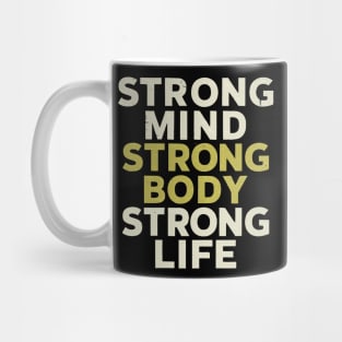 funny gym motivational and inspirational quote for women Mug
